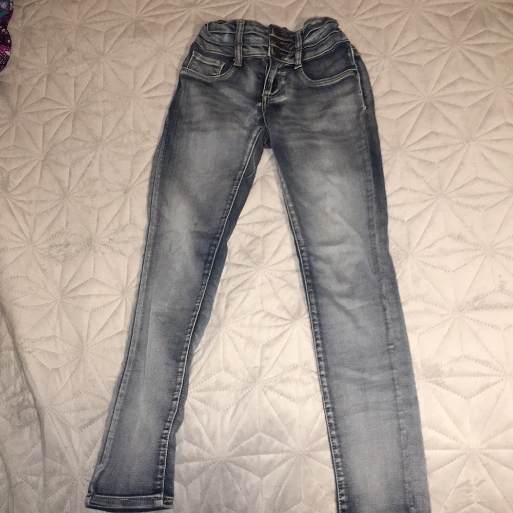 High waisted jeggings